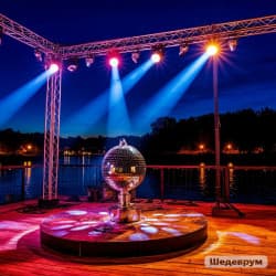 Гранд-круиз «Диско 80-90-х» на открытой палубе теплохода