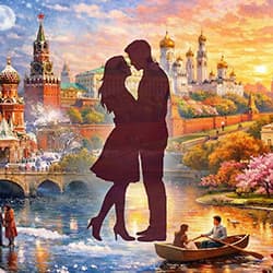 Москва. Город любви
