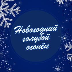 Новогодний голубой огонёк