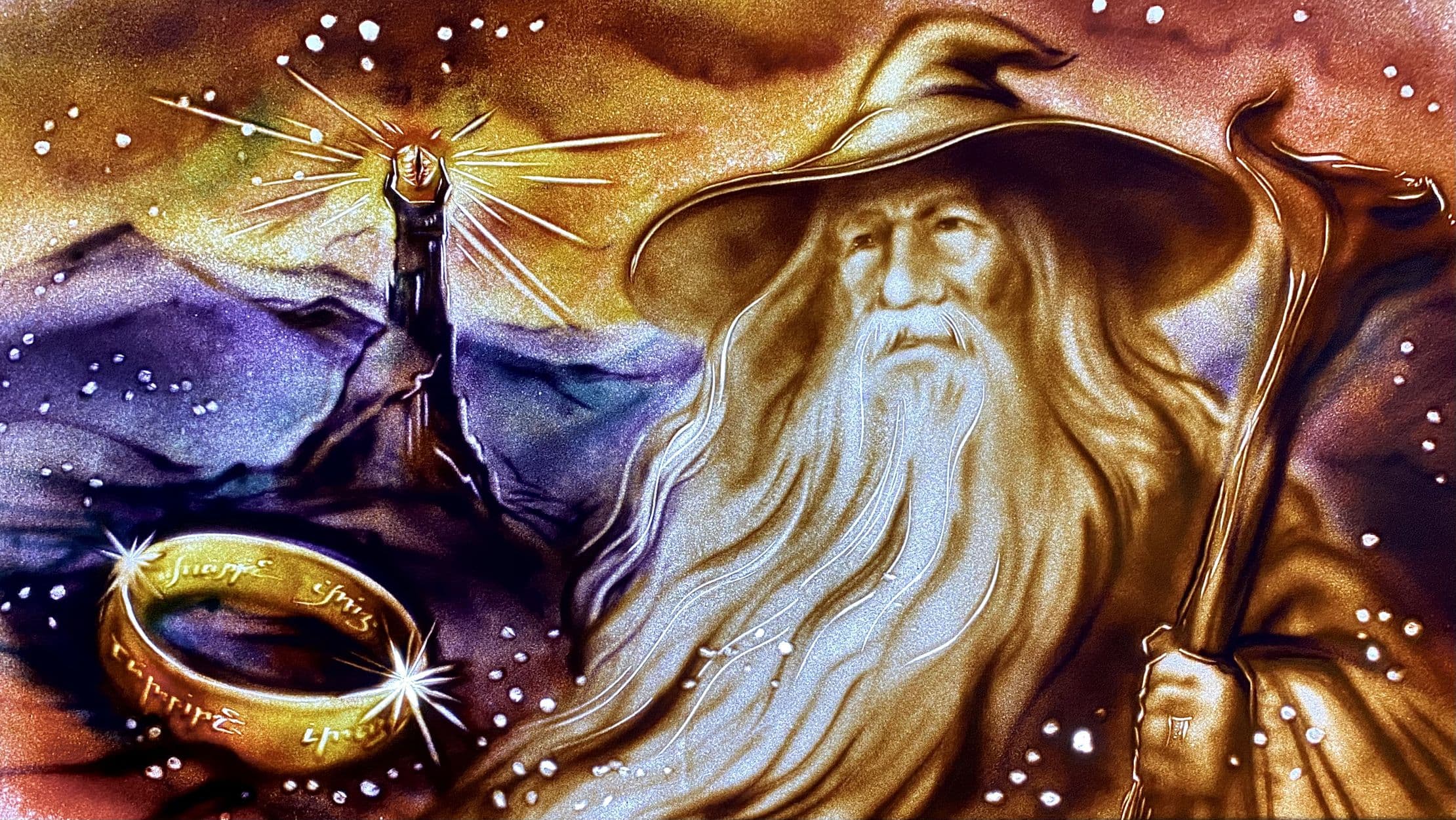 Песочное шоу Лилии Чистиной «Миры Дж.Р.Р.Толкина»