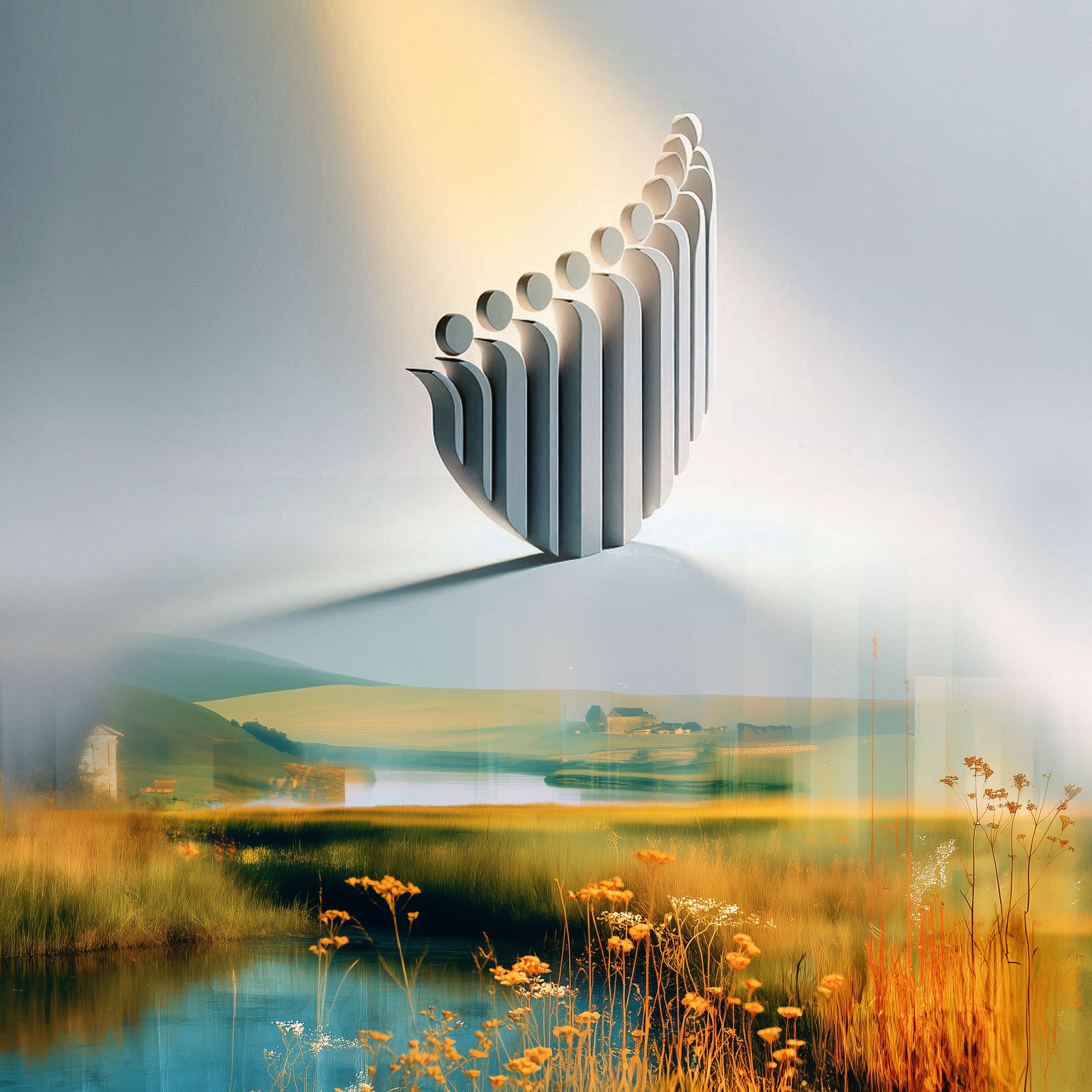 Орган и три хора