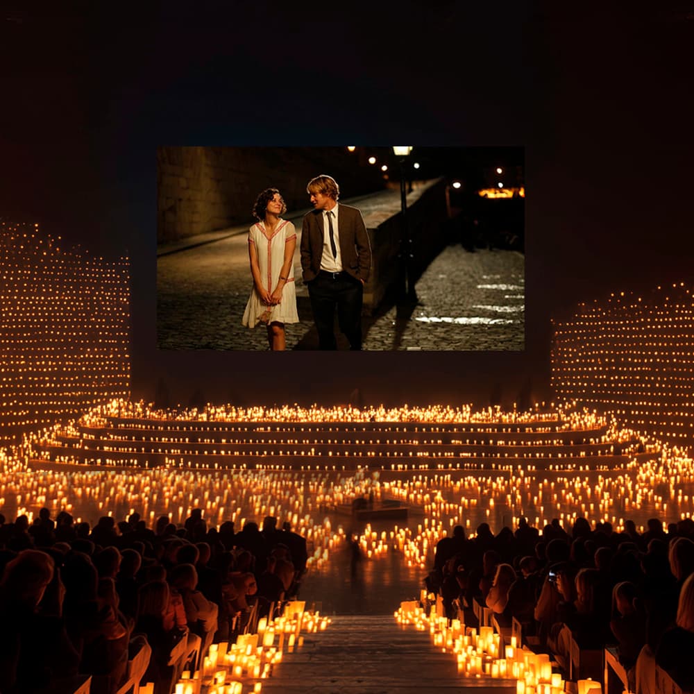 Кино при свечах «Полночь в Париже»