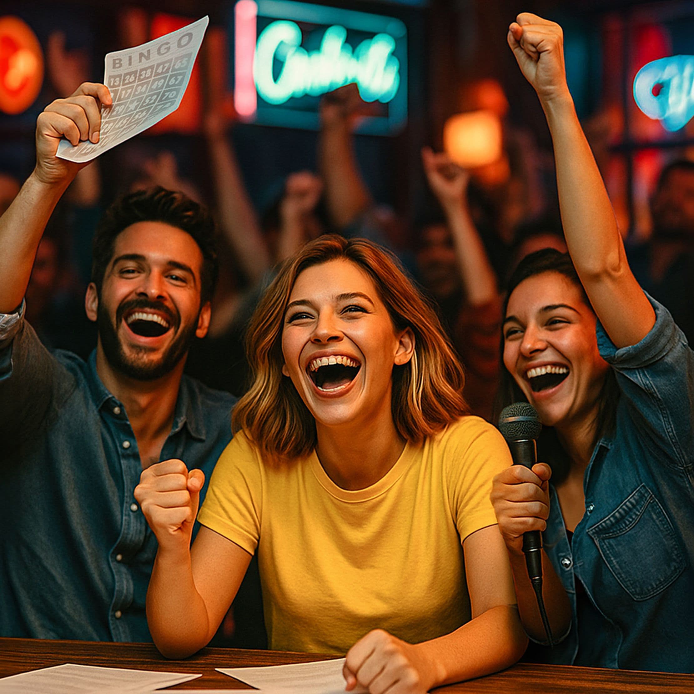 Музыкальное лото в Москве со стендап комиком