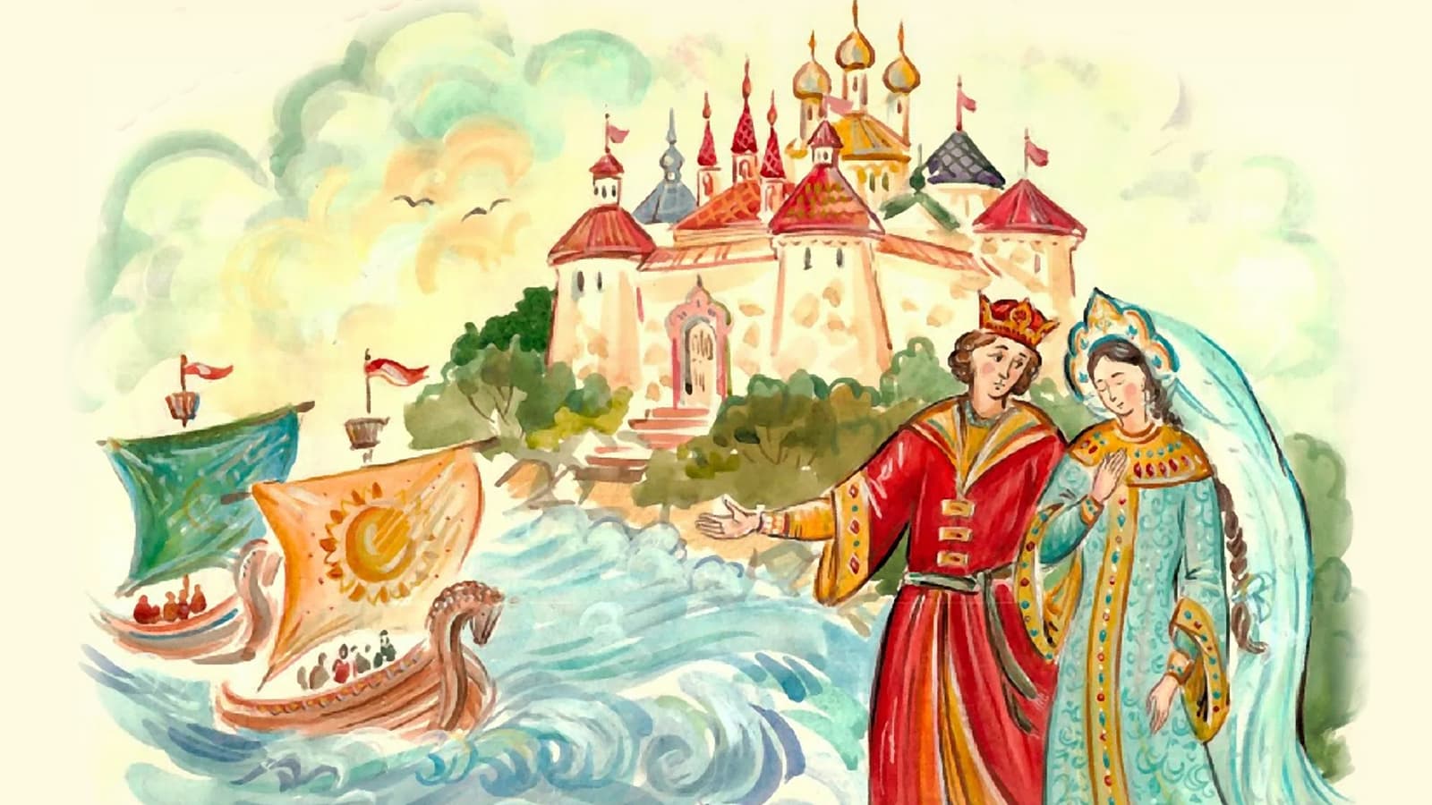 По мотивам русских сказок. П. И. Чайковский, Н. Римский-Корсаков, М. Глинка, А. Бородин