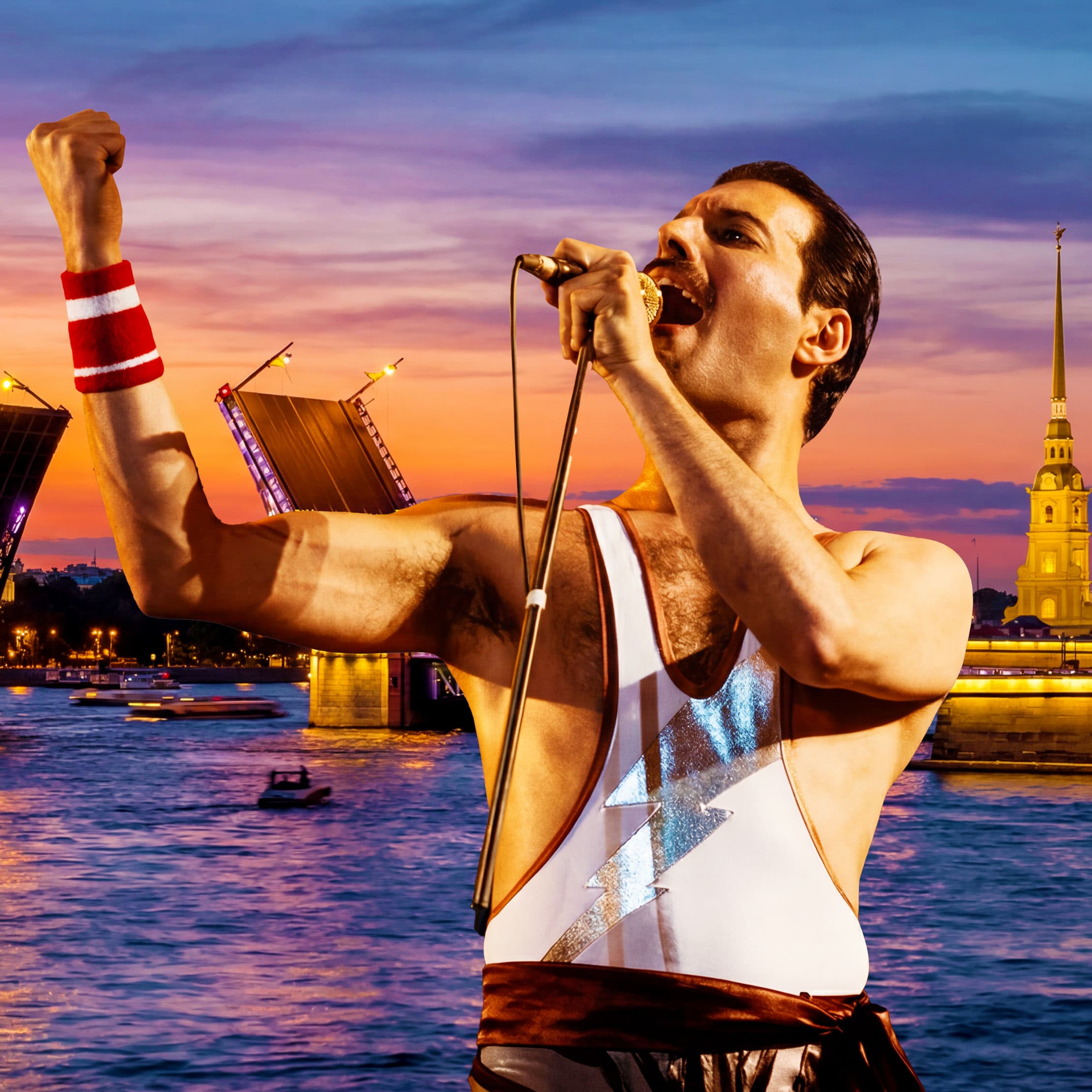 Queen /tribute/. Концерт на теплоходе