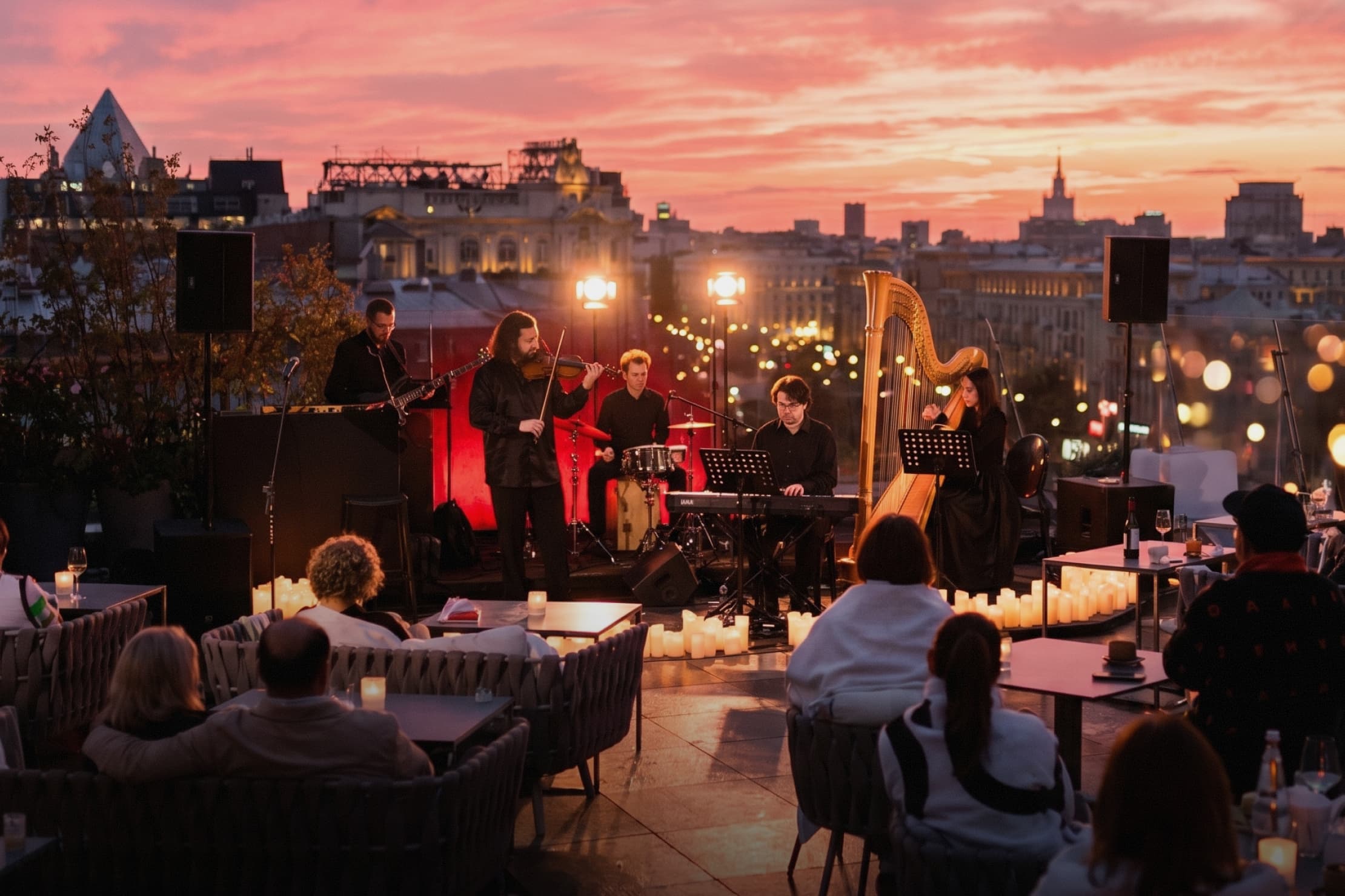 Музыка легендарного кинокомпозитора Ханса Циммера на открытой крыше The Carlton, Moscow