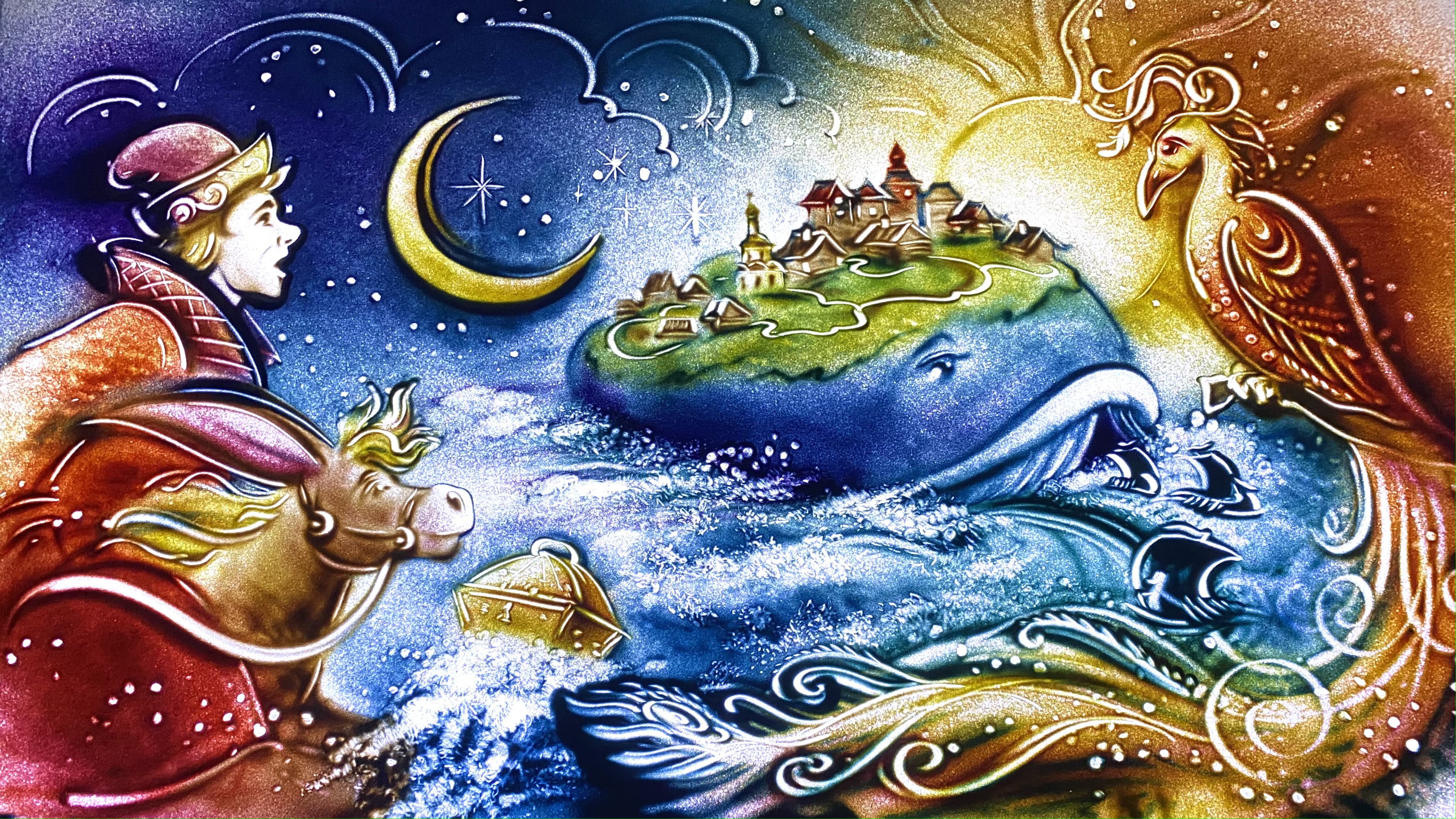 Конек-горбунок. Музыкальная сказка с песочной анимацией