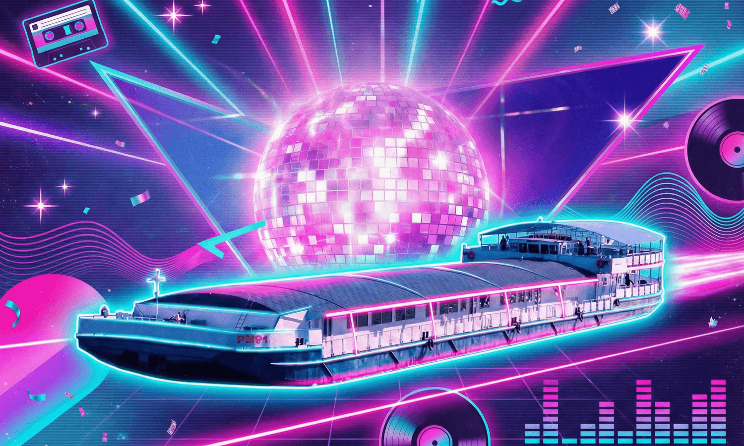 Диско-хиты на корабле