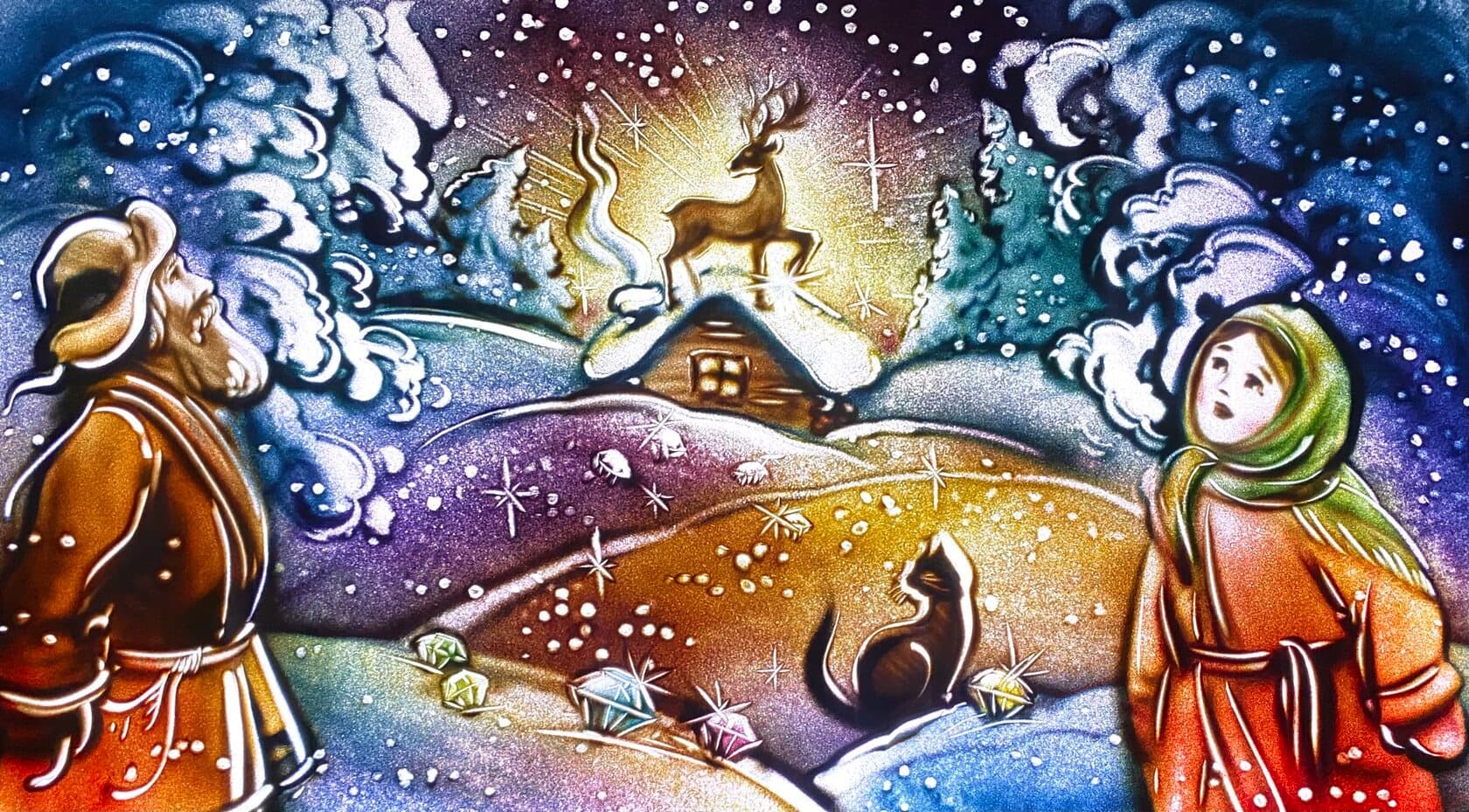 Серебряное копытце. Музыкальная сказка с песочной анимацией