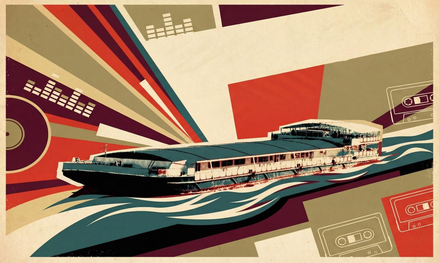 «Назад в СССР»: золотые хиты на корабле