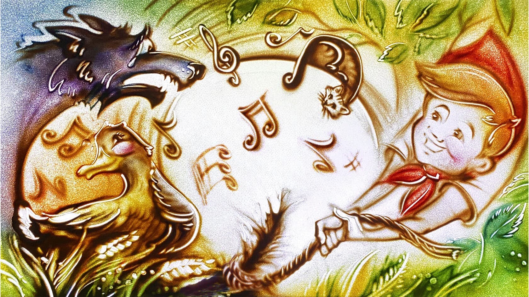 Петя и волк. Чиполлино