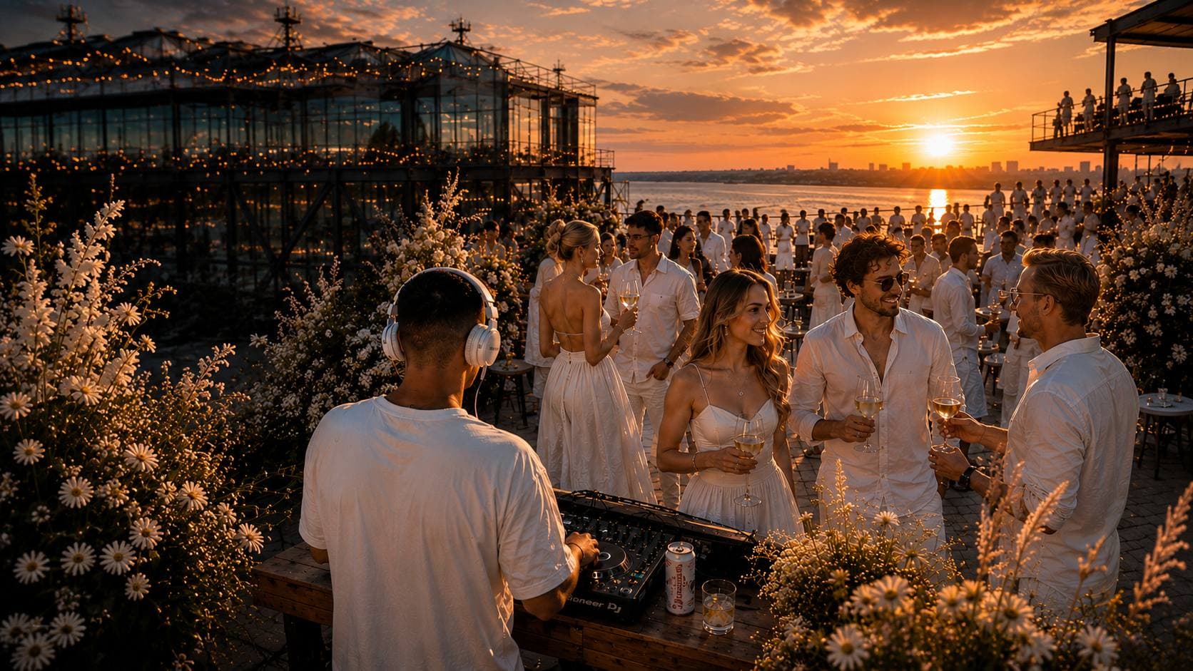Afterlight White Session на Крыше Станкозавода