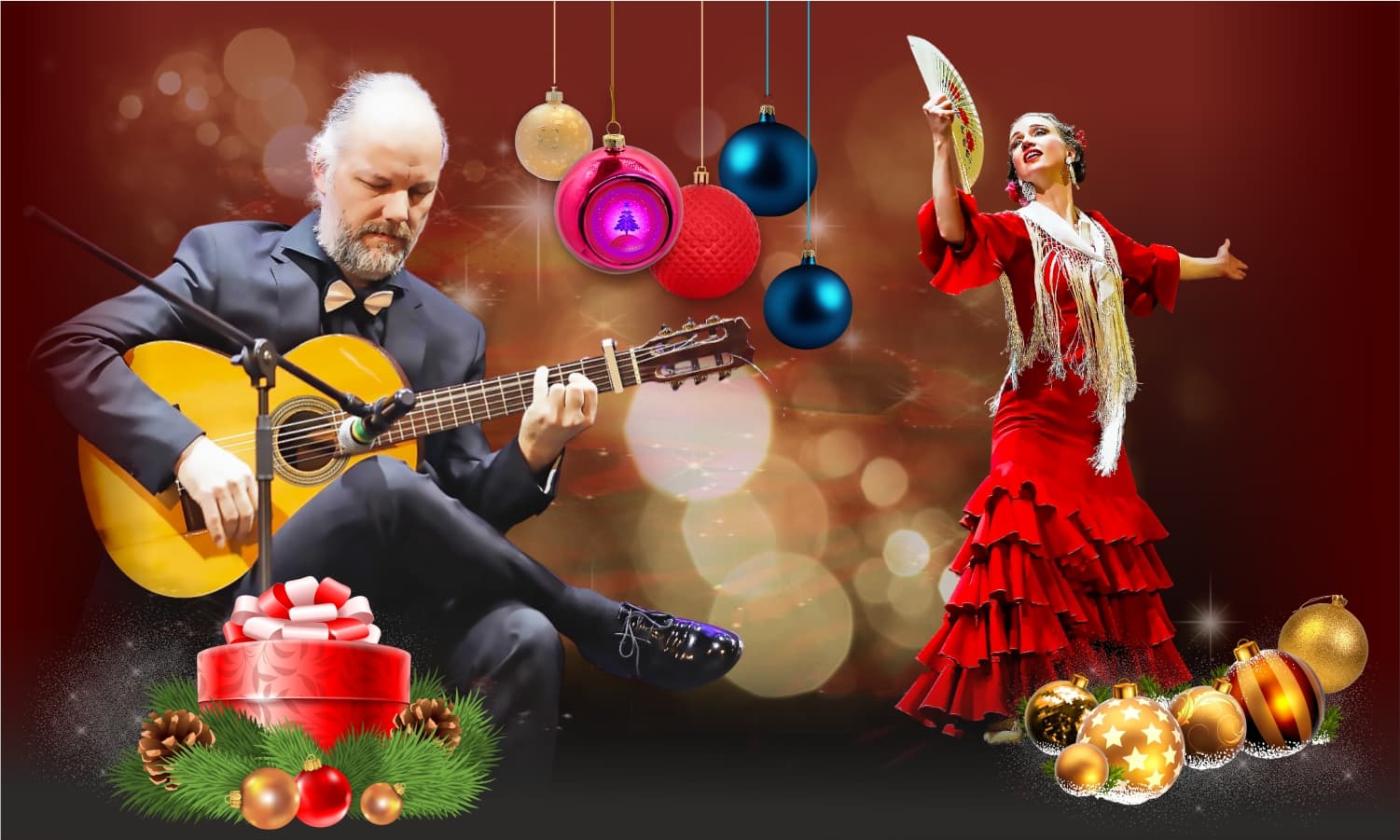 Flamenco Familia — Рождественская вечеринка на крыше Невского с фуршетом