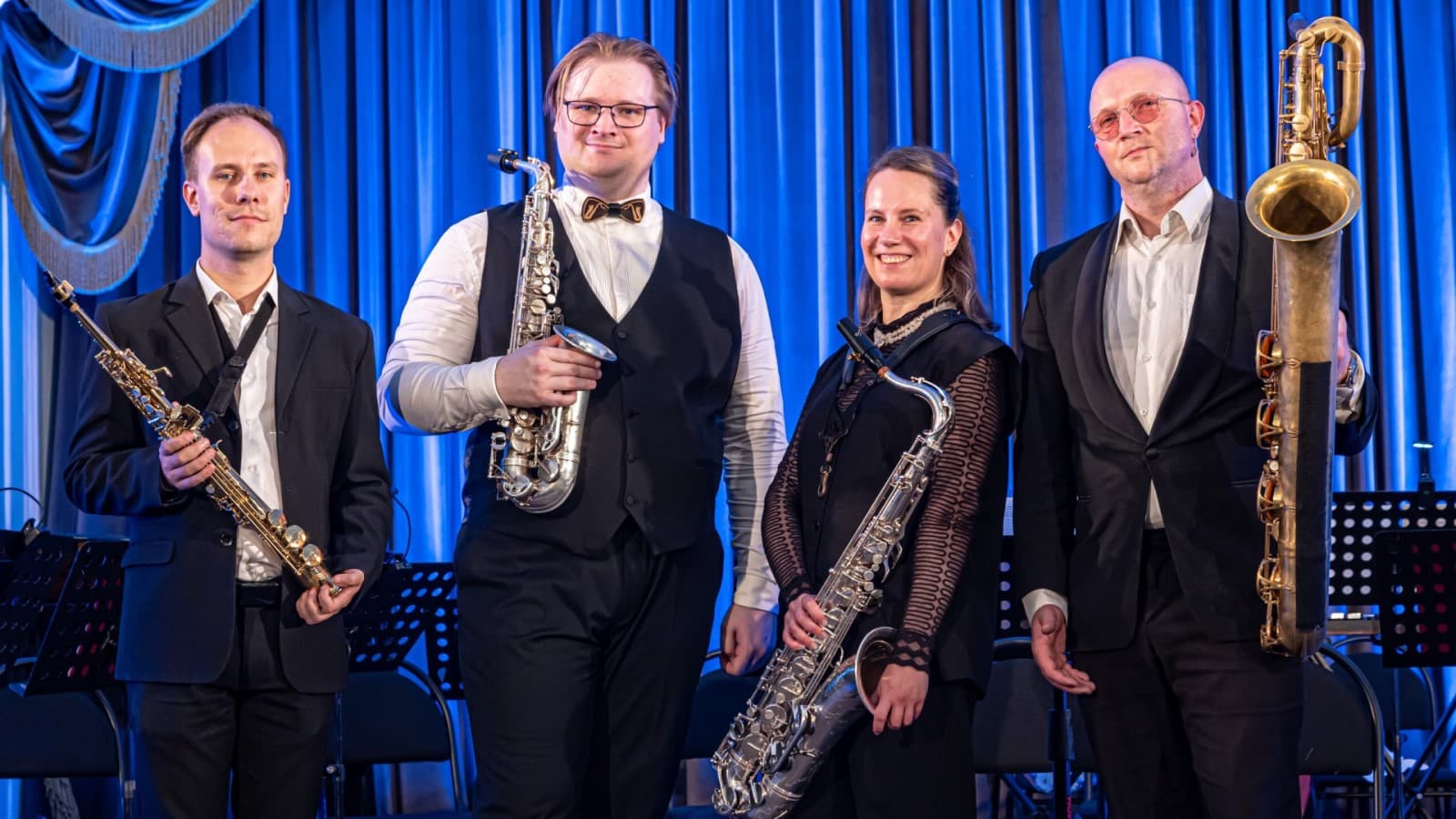 Квартет саксофонов Игоря Кузнецова. Мировые шедевры на саксофонах при свечах