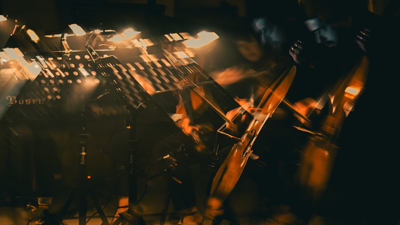 Вечер музыки Клода Боллинга. Исполнители артисты оркестра musicAeterna