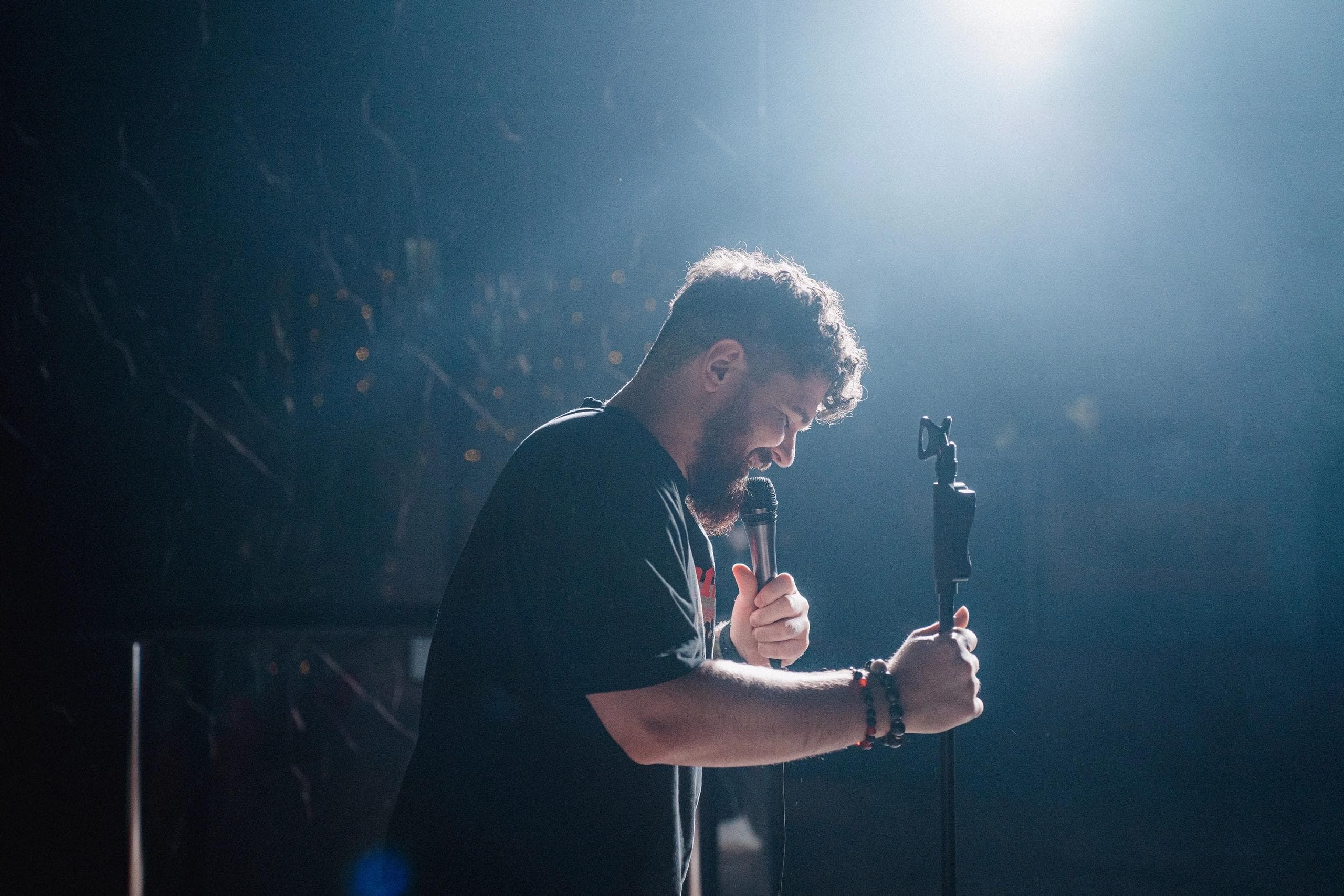 Стендап концерт. Проверка материала