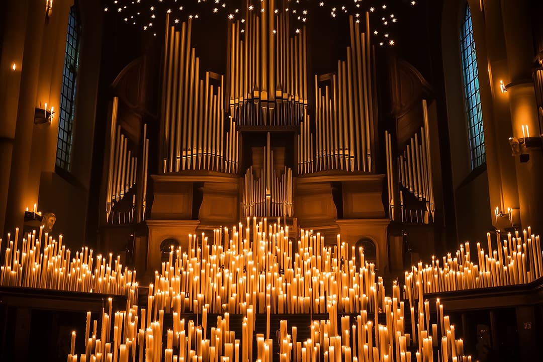 Концерт при свечах и звездах «Мировые саундтреки на органе»