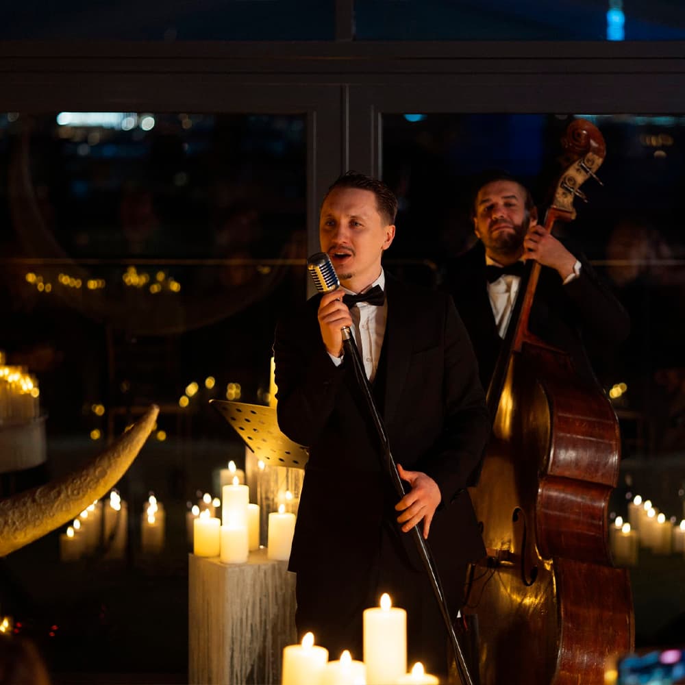 Магия свечей. Fly me to the moon. Джаз на луне