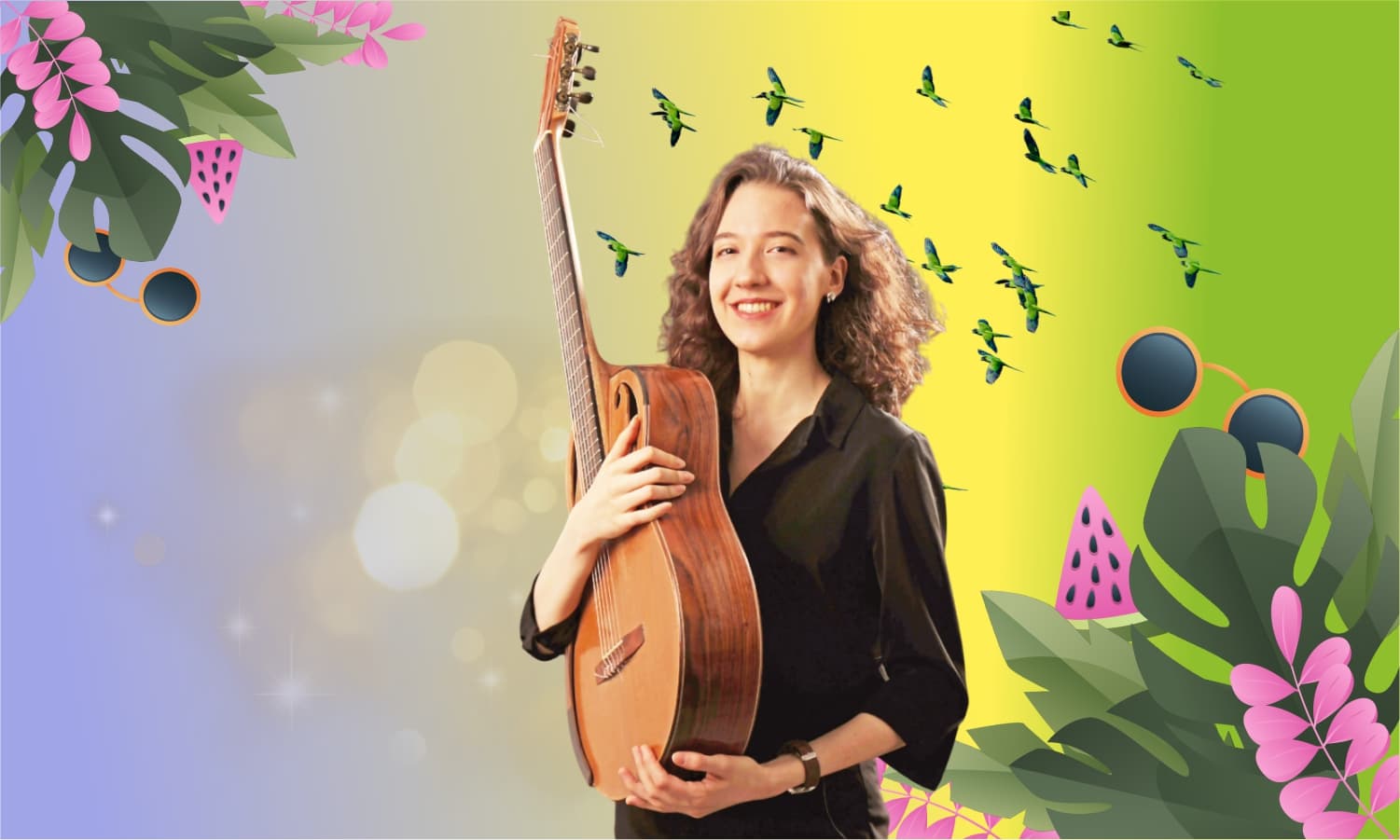 Завтра лето! Классика — гитара: концерт во дворце на Невском. Салонный вечер с фуршетом в Музее ностальгии