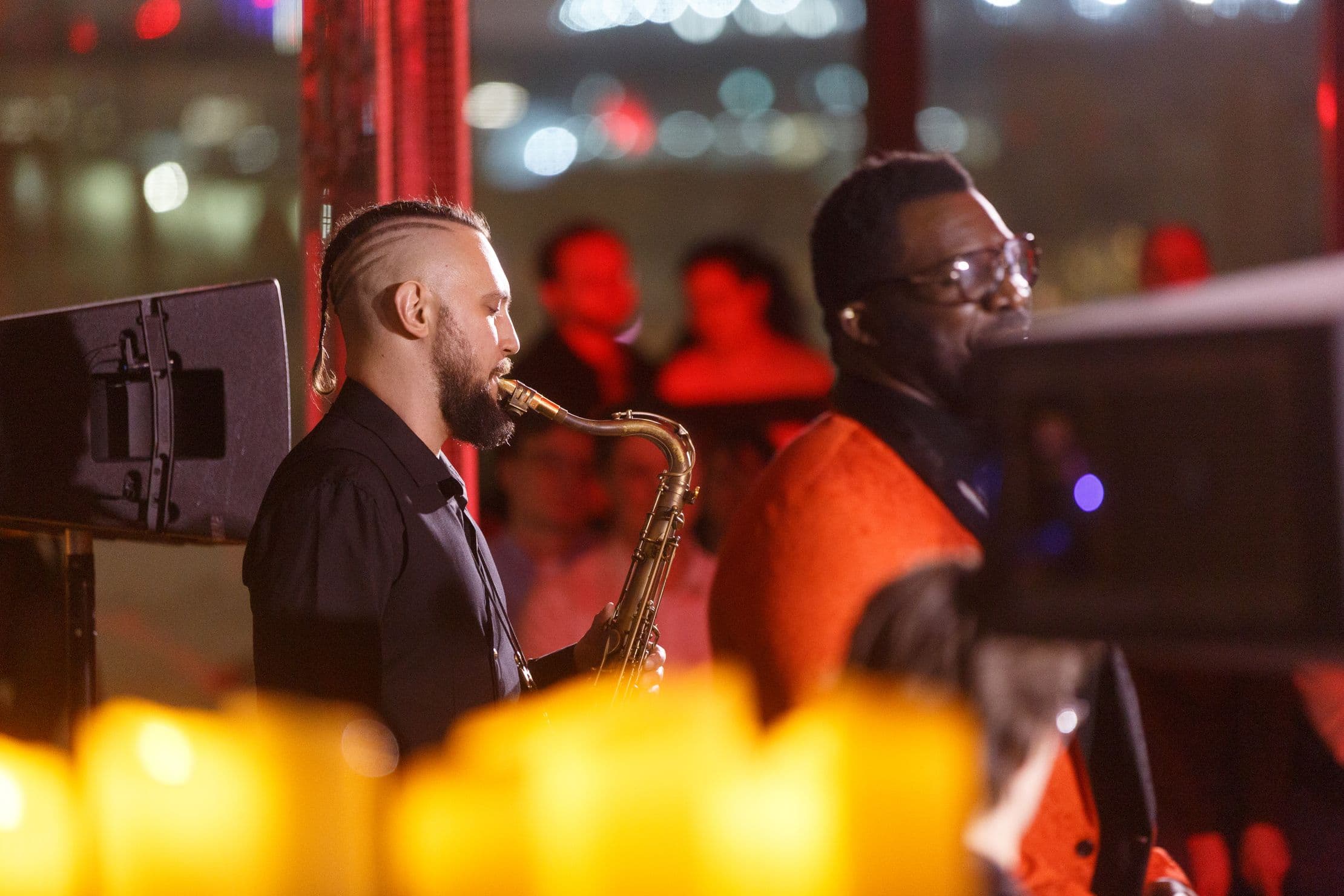 Винтажный джаз на панорамной крыше при свечах с джазовой звездой Джиа и Алгоритм бэнд!