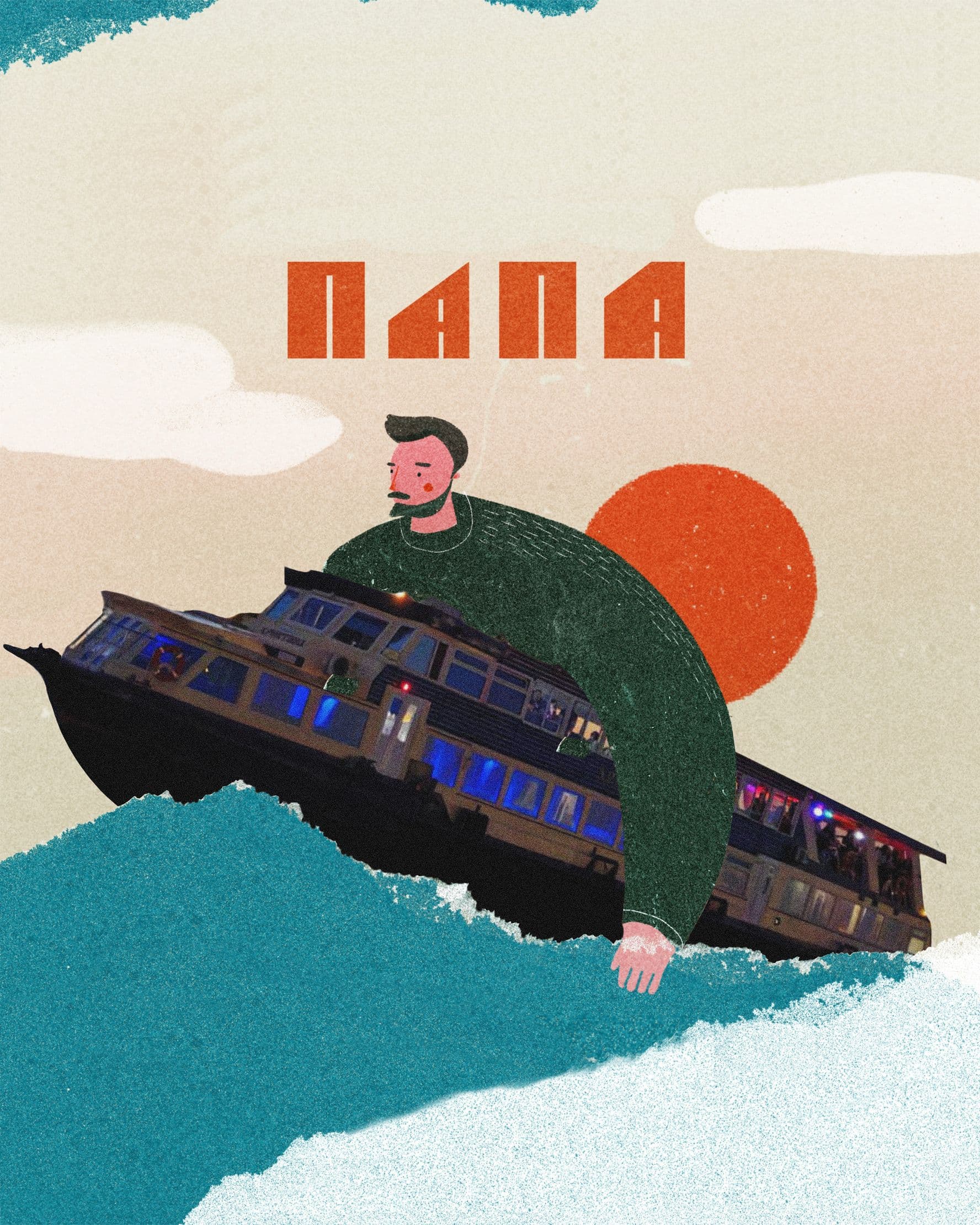 Папа «по воде» на Неве