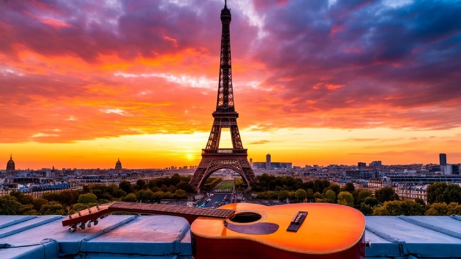 Paris, Paris, Paris… Концерт на крыше