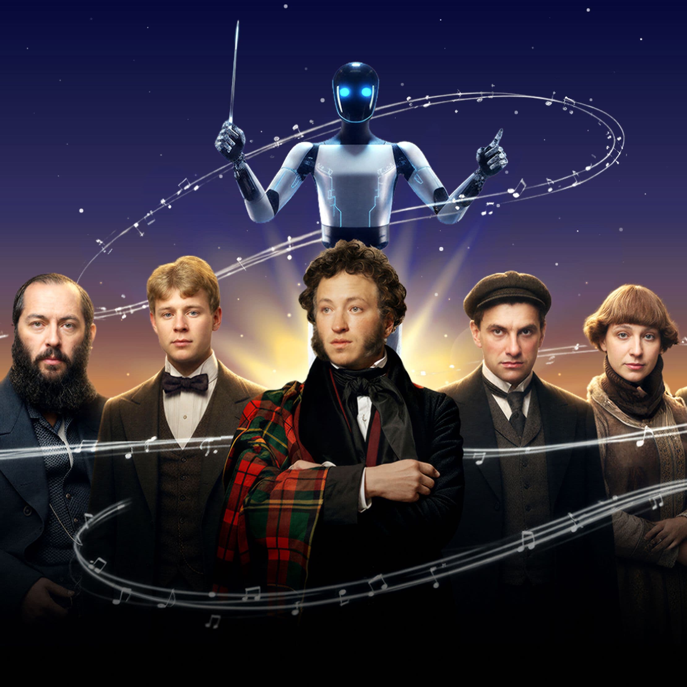 Нейро-симфония с большим оркестром