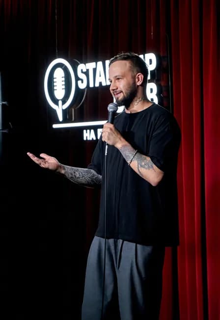 Чёрный Stand Up ТОПовых комиков Спб и Мск