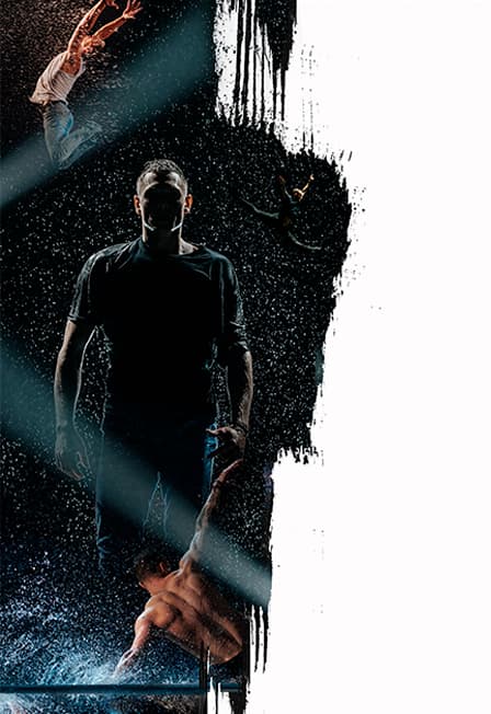 Шоу под дождём Мужчина VS Женщина (Новодвинск)