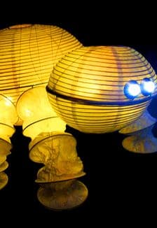 Представление световых кукол. Театр Николая Зыкова (Москва)