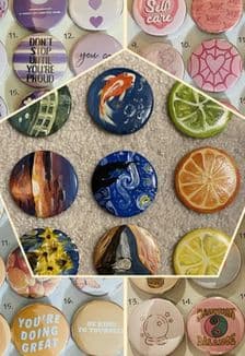 Закатные значки: Мастер-класс