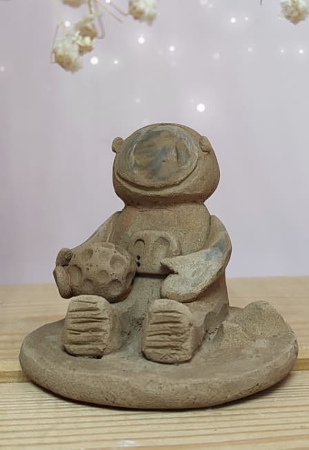 Мастер-класс по лепке из глины Покоритель космоса