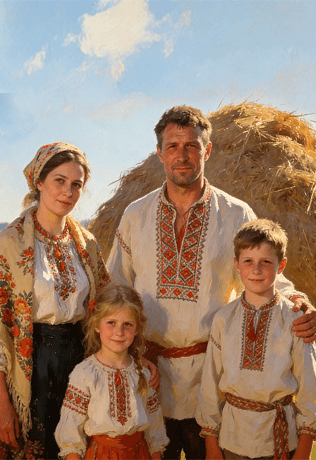 Русская семья: праздники и традиции