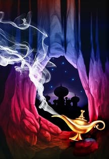 Волшебная лампа Аладдина