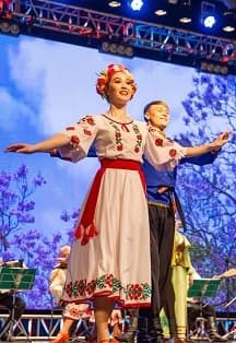 Ансамбль"Танок" Сила духа в единстве народов
