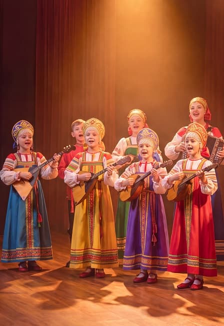 Детский русско-народный концерт