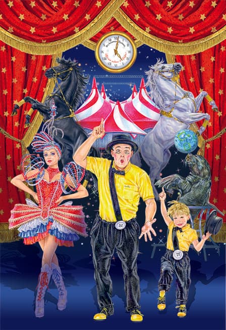 Цирк Никулина представляет шоу Владимира Дерябкина «Время идти в цирк» г. Краснодар