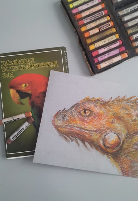 Игуана. Казанский Зооботсад. Мастер-класс