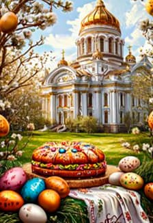 В ожидании Пасхи. Пасхальные посиделки