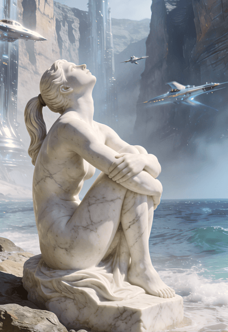 Космический ветер, или Мраморная девочка