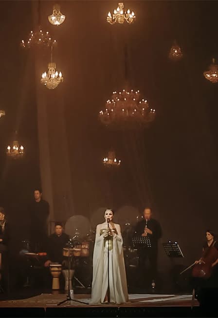 Sati Ethnica c оркестром