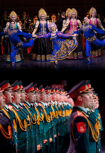 Ансамбль им. Александрова. "Юбилейный тур к 100-летию коллектива"