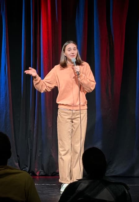 Женский и мужской стендап