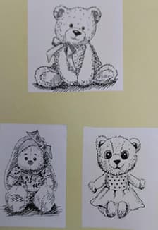 Графика: техники рисования фактур. Программа