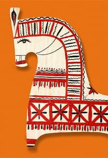 Мезенская роспись игрушки. Мастер-класс