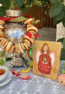 Чай, вдохновение и ангелы. Музейное занятие