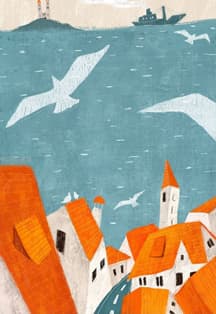 У моря, у синего моря!