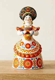 Мастер-класс по созданию дымковской игрушки "Сделаем сами"