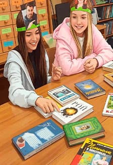 Эрудиты в книжных лабиринтах. Литературный ринг