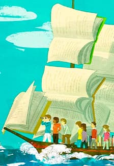 Путешествие в страну книг. Литературная игра